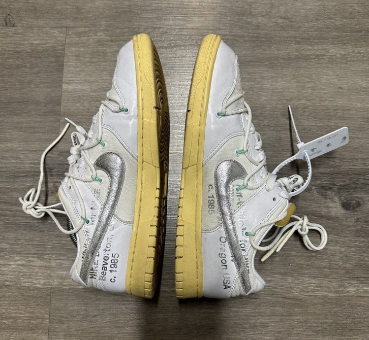 Off White Nike Dunk Low Lot 1