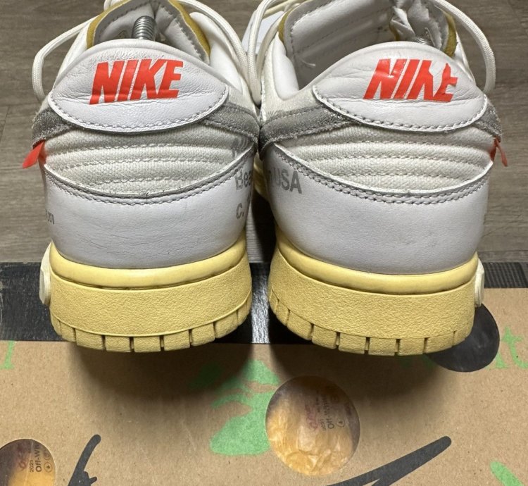 Off White Nike Dunk Low Lot 1