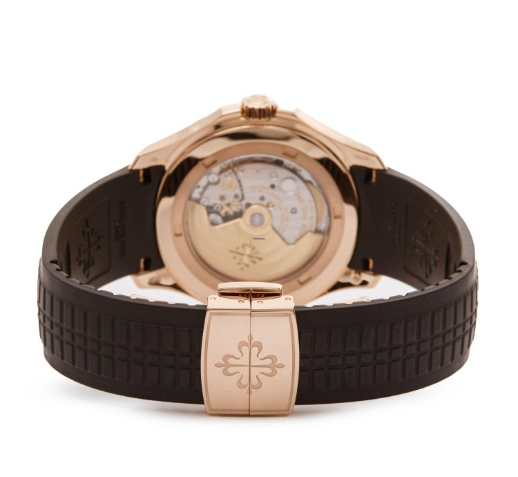 Patek Philippe Aquanaut Travel Time 18k Rose Gold 5164r-001 - Ats-w000024