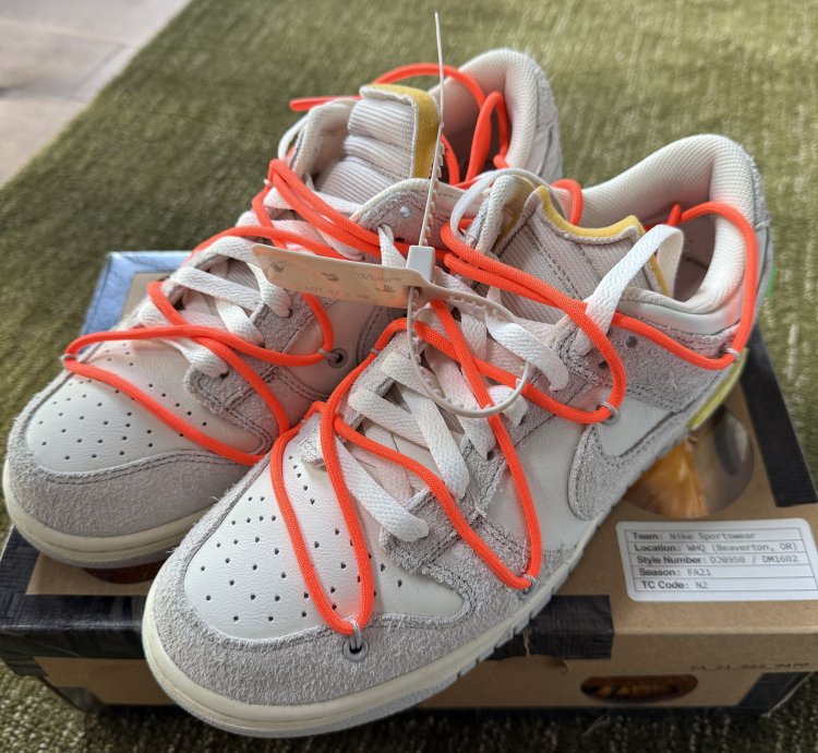 Off White Nike Dunk Low Lot 11 Out Of 50
