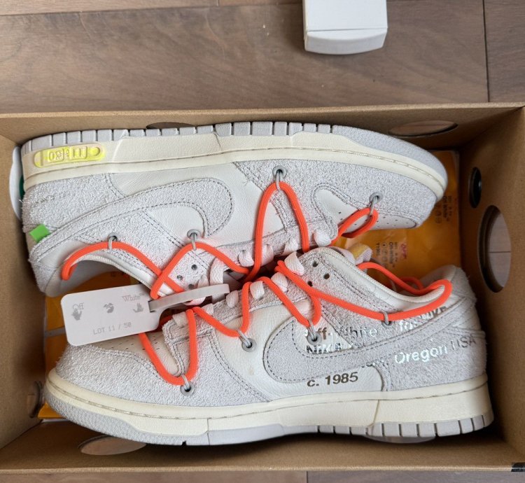 Off White Nike Dunk Low Lot 11 Out Of 50