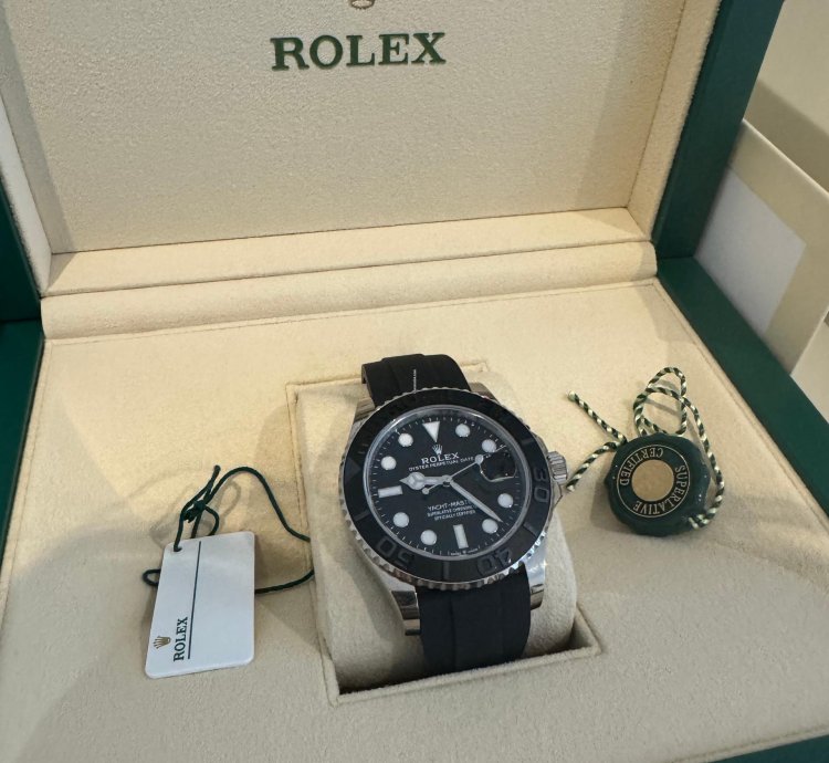 Rolex Yacht-master 42 Full Set White Gold Rolex Yacht Master 2025