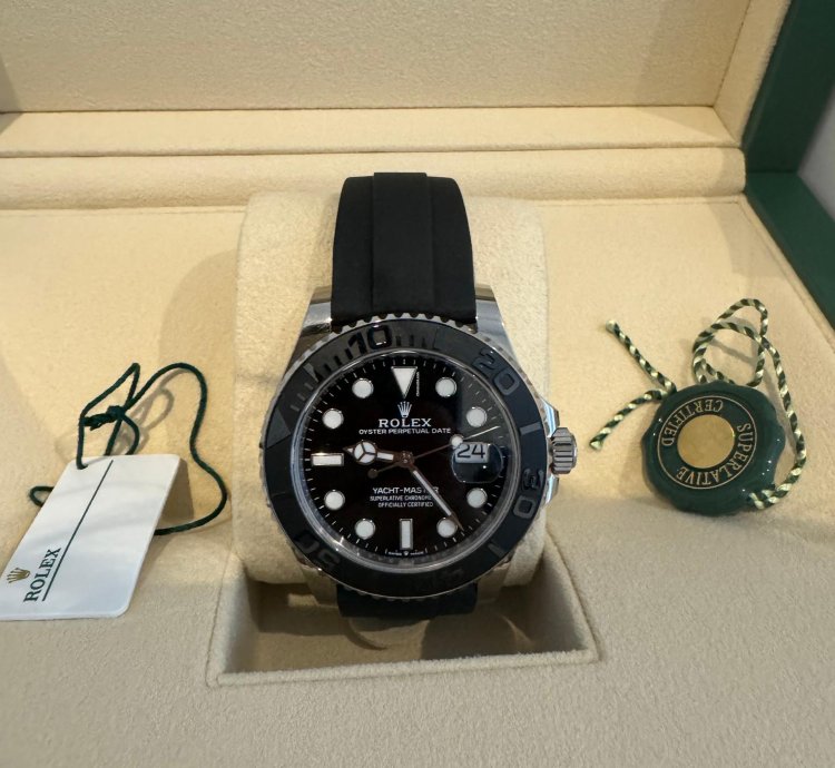 Rolex Yacht-master 42 Full Set White Gold Rolex Yacht Master 2025