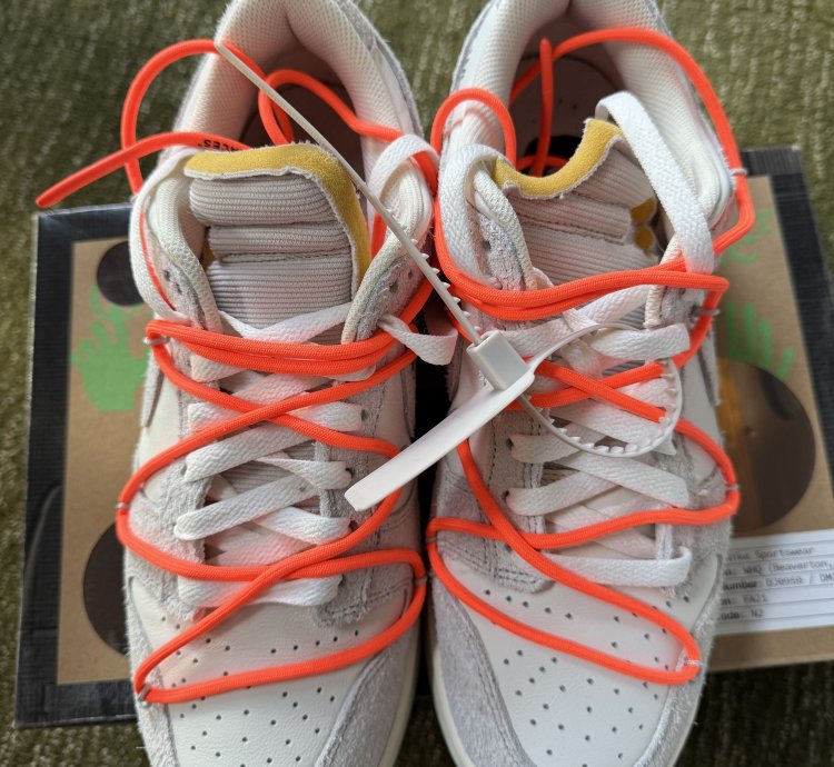 Off White Nike Dunk Low Lot 11 Out Of 50