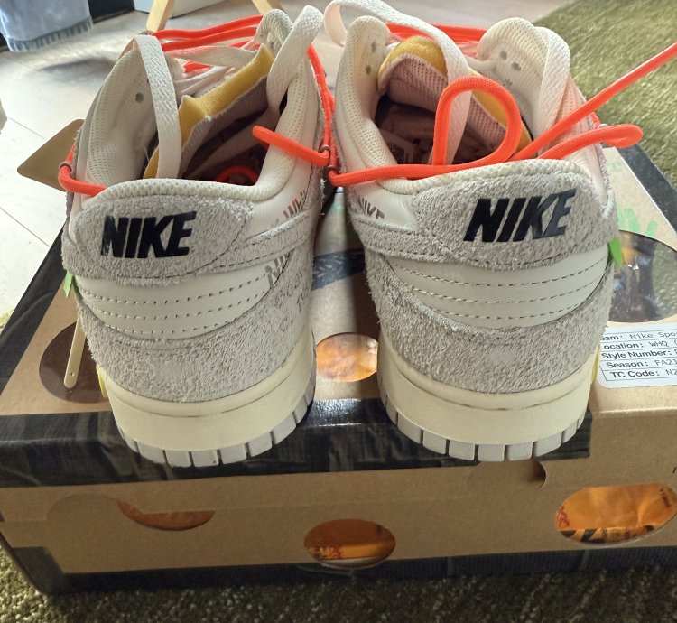 Off White Nike Dunk Low Lot 11 Out Of 50