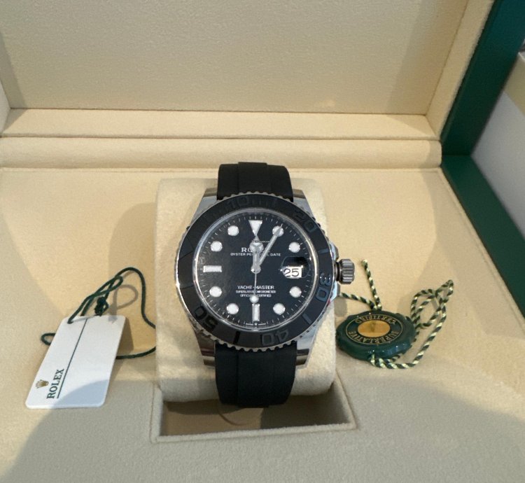 Rolex Yacht-master 42 Full Set White Gold Rolex Yacht Master 2025