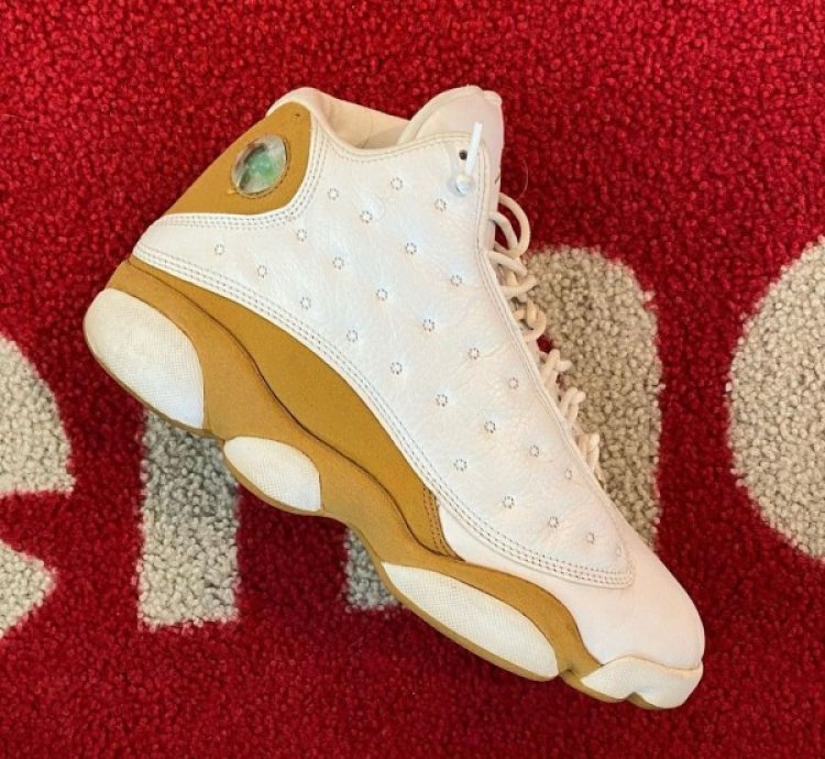 Nike Air Jordan 13 Wheat White Basketball Sneaker