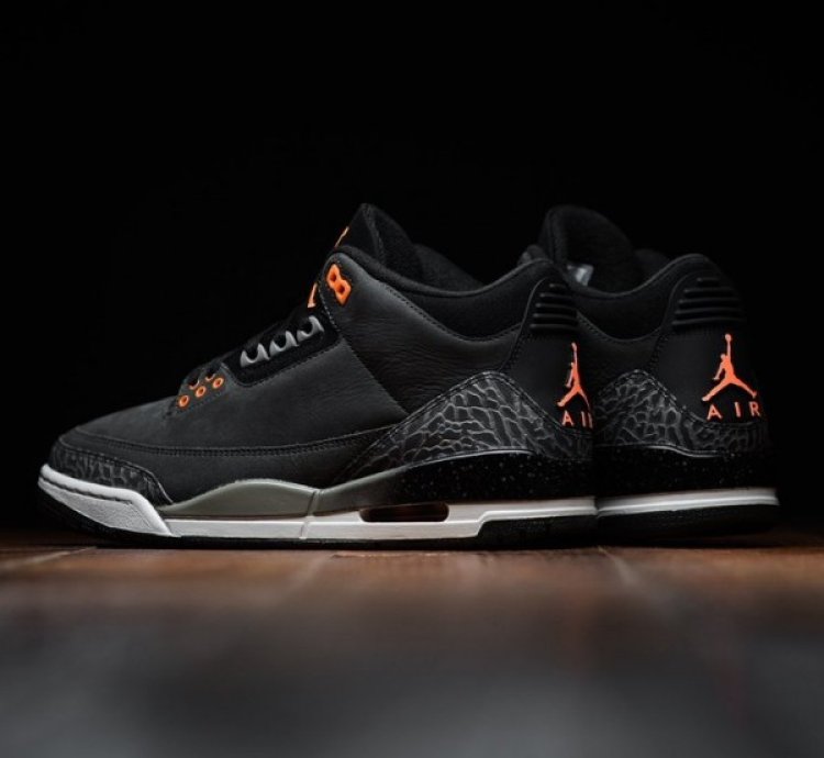 Nike Air Jordan 3 Fear Pack Basketball Sneakers Semi Ua