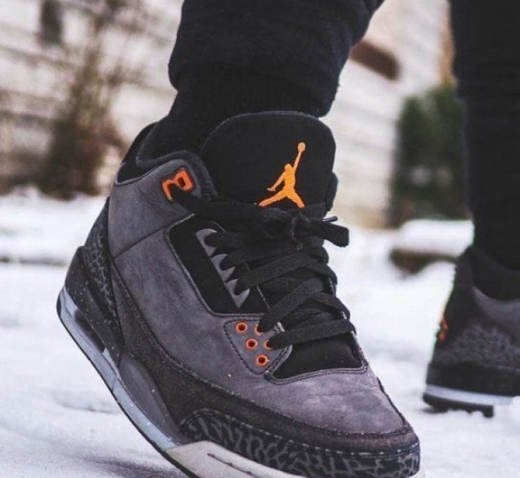 Nike Air Jordan 3 Fear Pack Basketball Sneakers Semi Ua