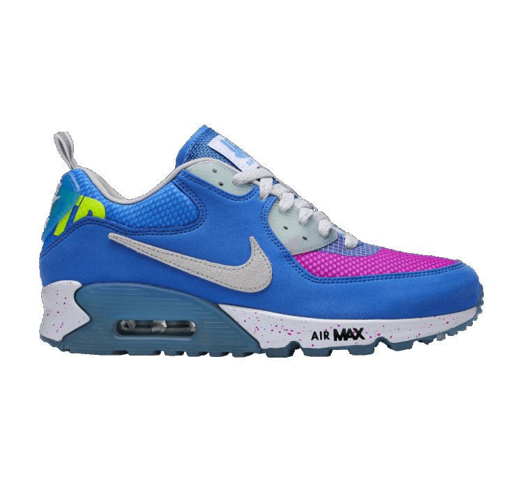 Undefeated Air Max 90 Pacific Blue