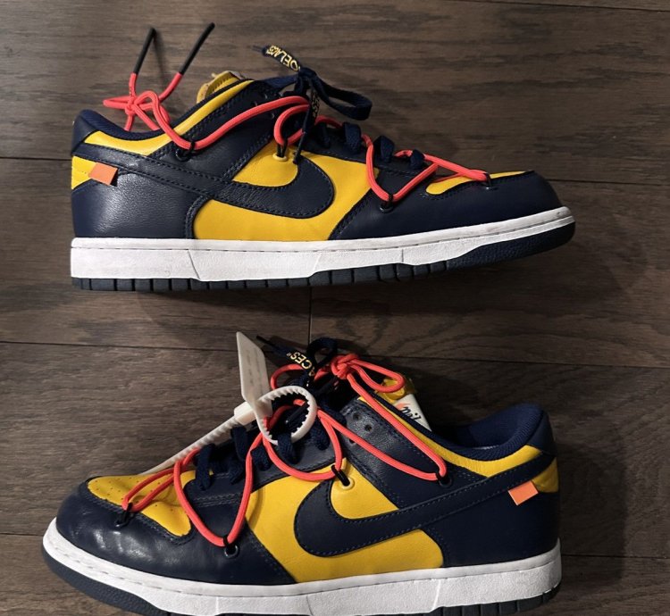 Off White Nike Dunk Michigan