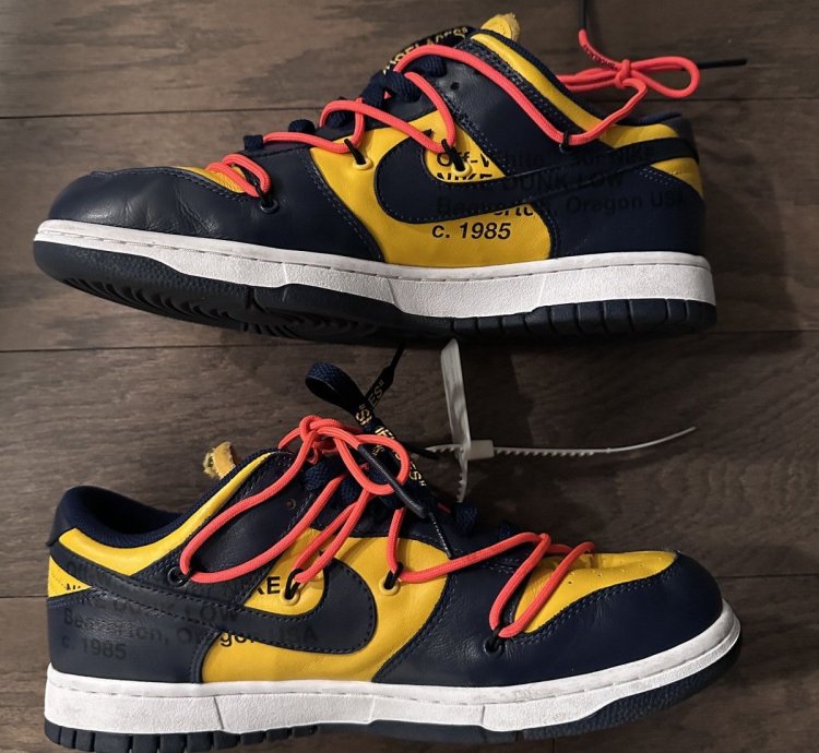Off White Nike Dunk Michigan