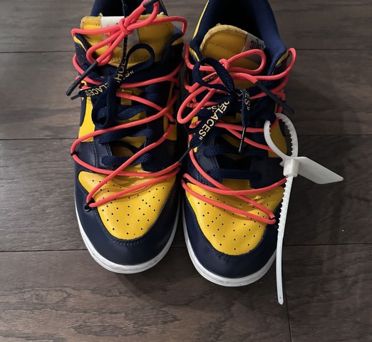 Off White Nike Dunk Michigan