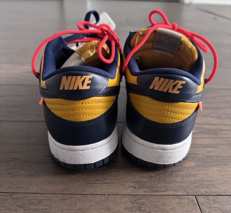 Off White Nike Dunk Michigan