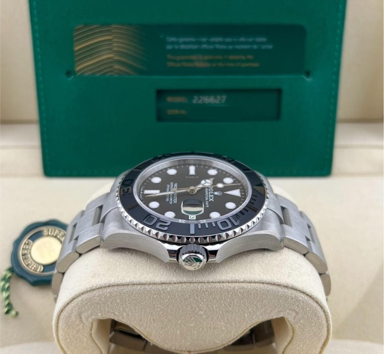 Rolex Yacht-master 42 In Stock 2025 Yacht-master 42 Black Dial 226627 Titanium Bracelet