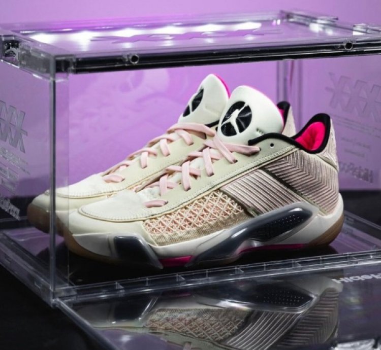 Nike Air Jordan 38 Sail Fresh Basketball Sneakers