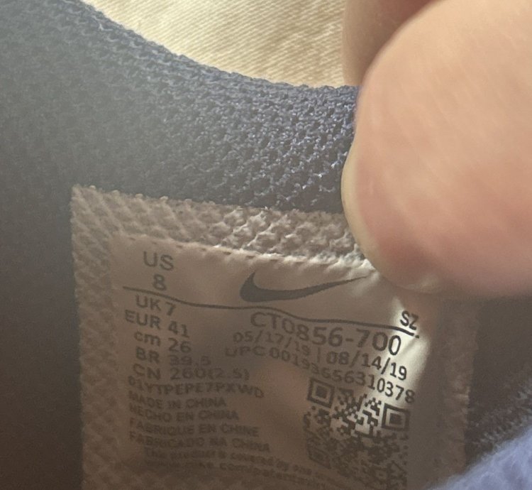 Off White Nike Michigan Size 8 41