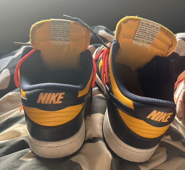 Off White Nike Michigan Size 8 41
