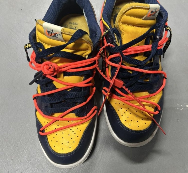 Off White Nike Michigan Size 8 41
