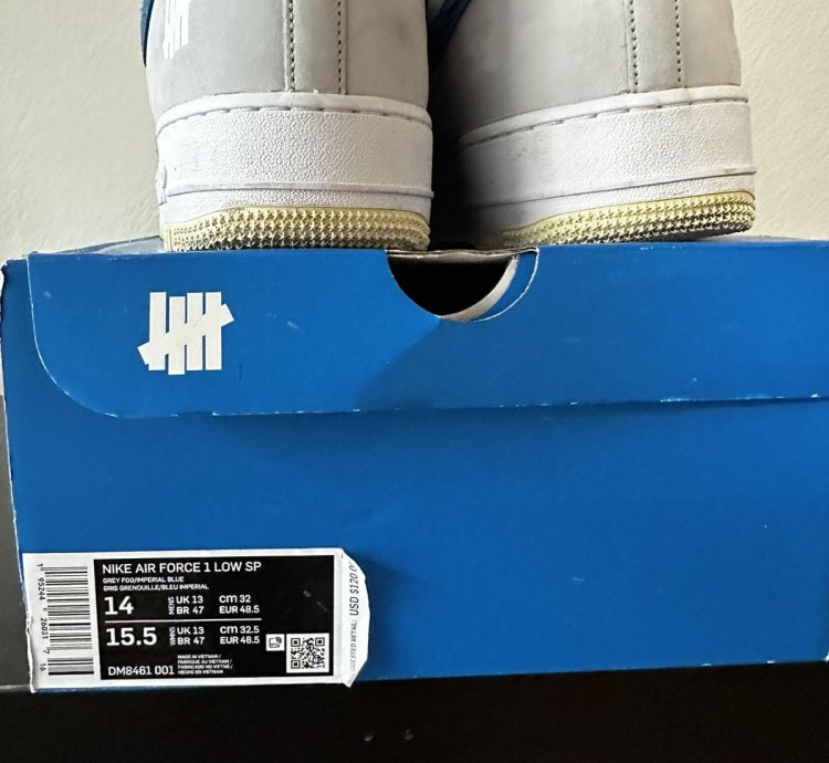 Undefeated Nike Air Force 1 Low Sp