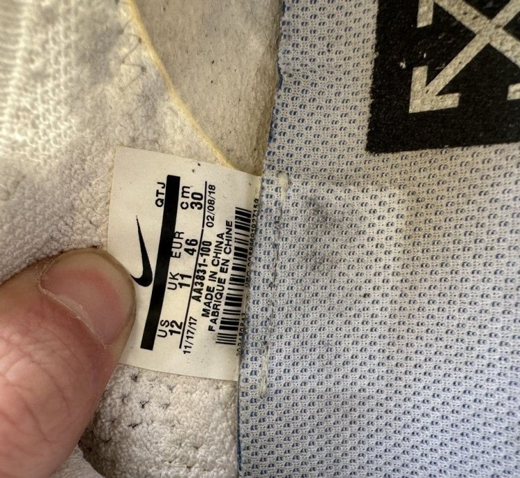 Off White Nike Vapormax Part 2 Size 12