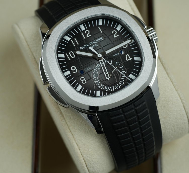 Patek Philippe Aquanaut Travel Time 5164a-001 Discontinued