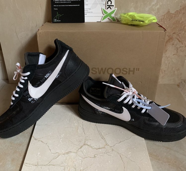 Off-white Air Force 1 Low Black 2018