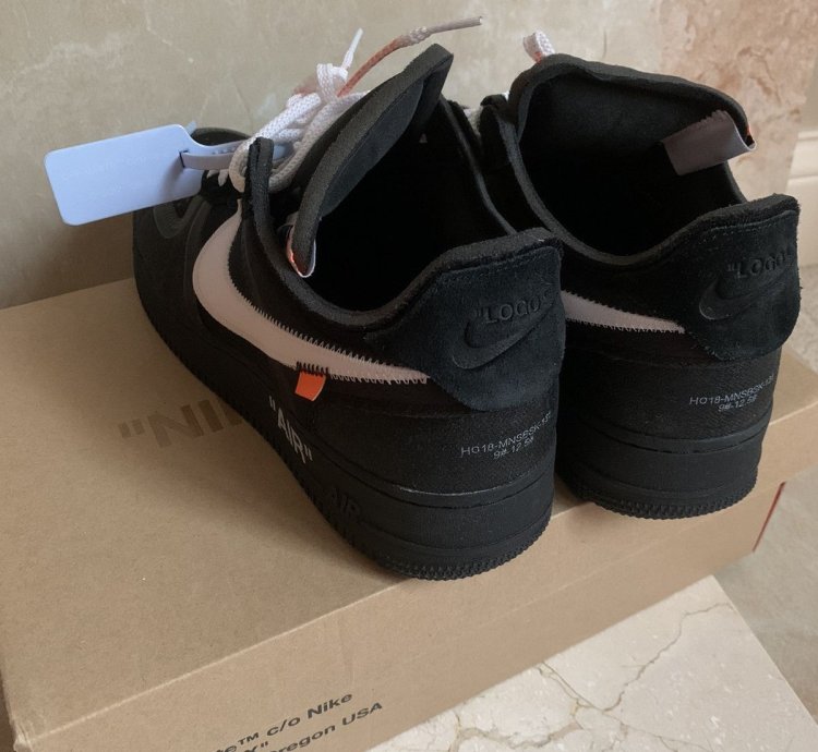 Off-white Air Force 1 Low Black 2018