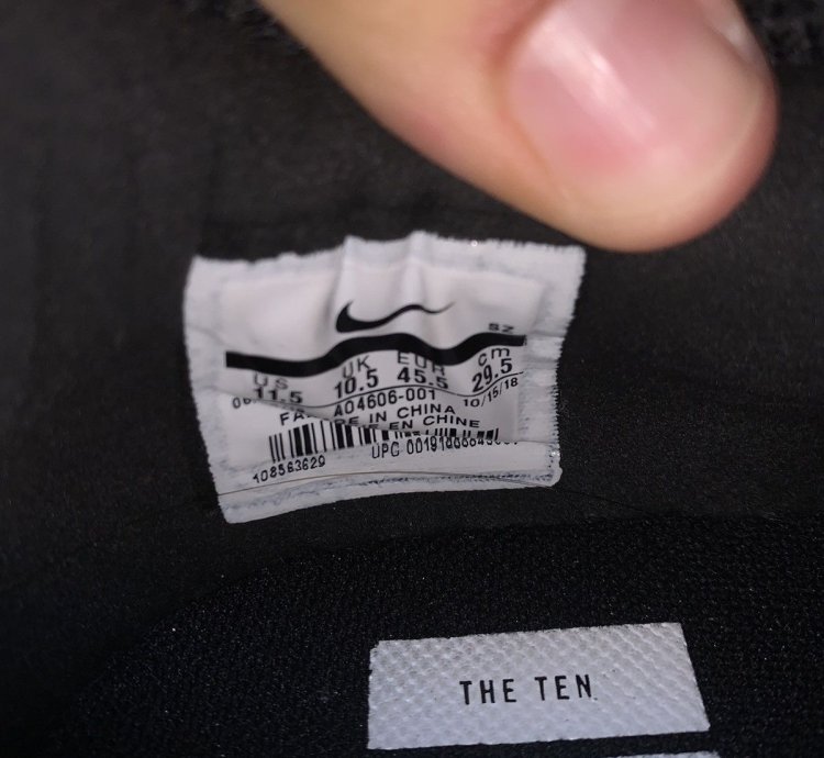 Off-white Air Force 1 Low Black 2018