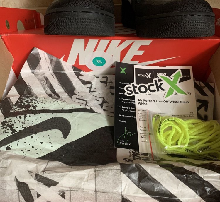 Off-white Air Force 1 Low Black 2018