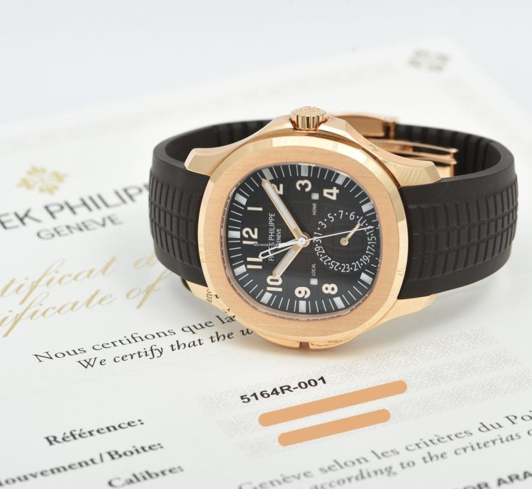 Patek Philippe Aquanaut Travel Time 5164r