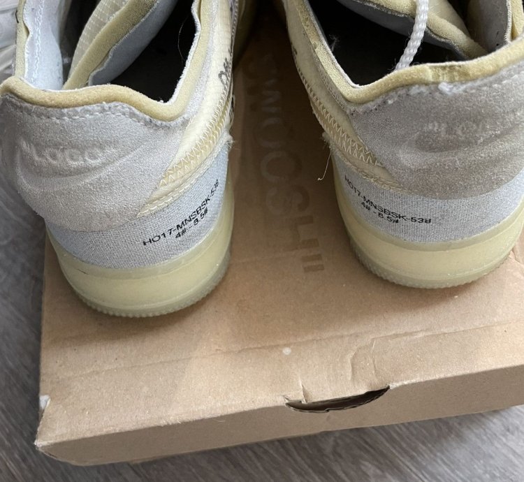 Off-white Air Force 1 Low The Ten 2017