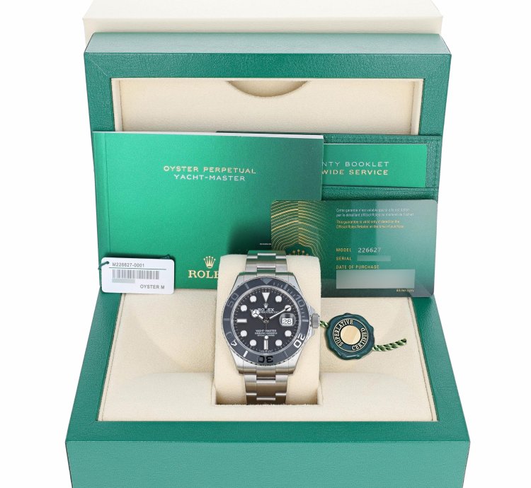 Rolex Yacht-master 42 New 2025 226627 Titanium Intense Black