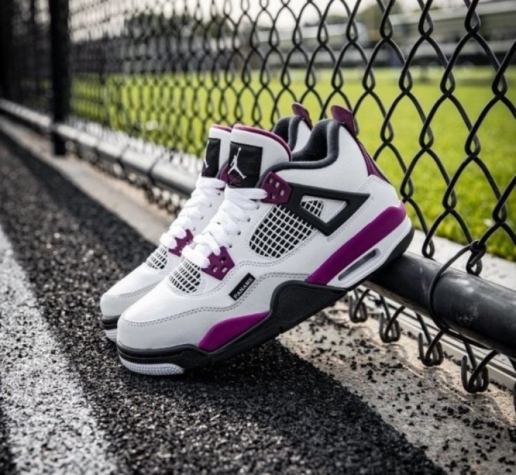 Nike Air Jordan 4 Psg Basketball Sneakers Semi Ua