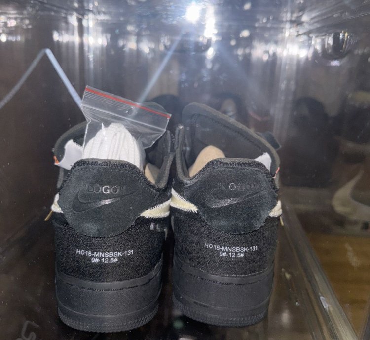 Off-white Air Force Black
