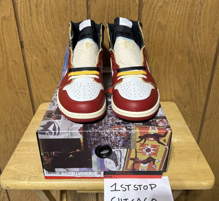 Union La Air Jordan 1 Retro Og Sp High Chicago Size 11 New