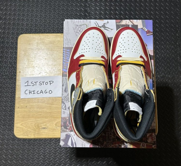 Union La Air Jordan 1 Retro Og Sp High Chicago Size 11 New