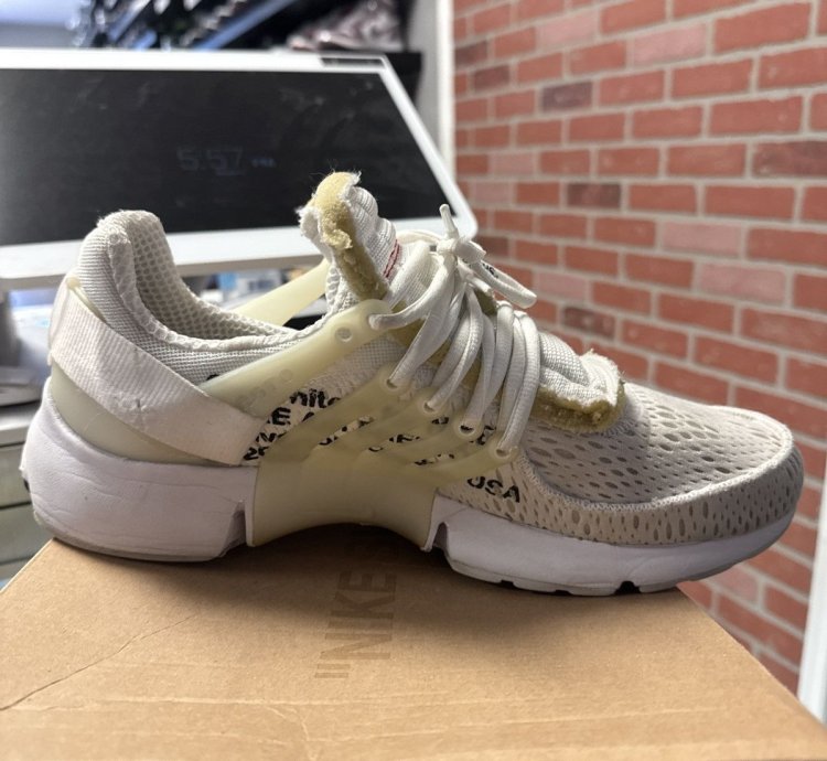 Off-white Air Presto White Size 10 Aa3830-100 Used