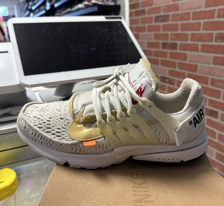 Off-white Air Presto White Size 10 Aa3830-100 Used
