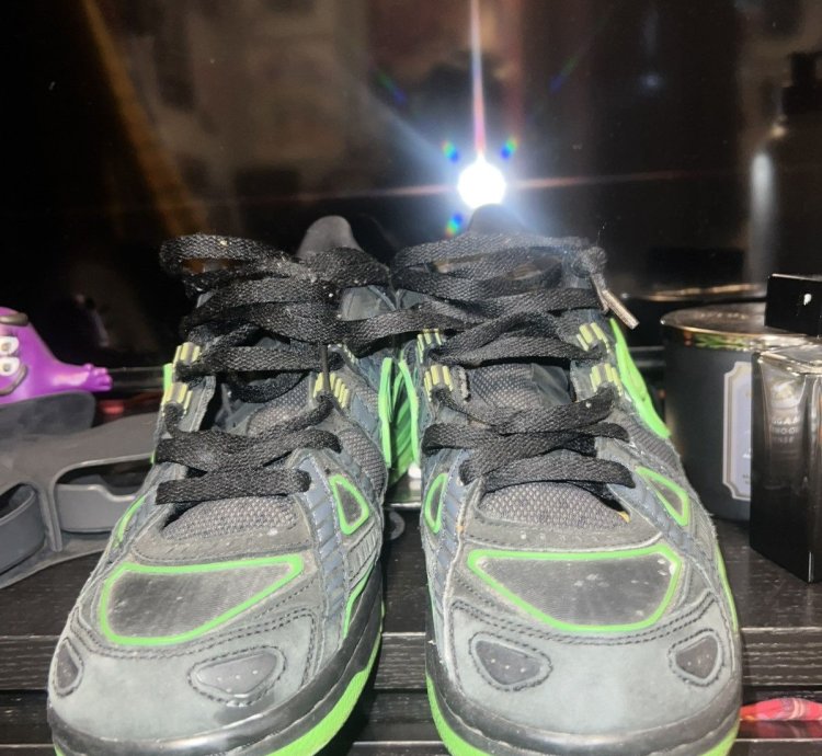 Off-white Air Rubber Dunk Green Strike