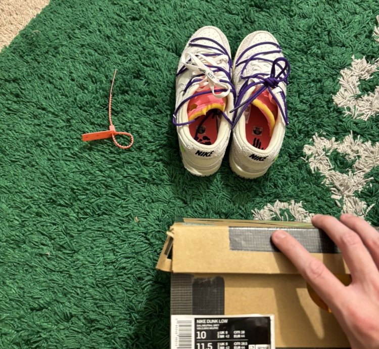 Off-white Dunk Lot 15 Of 50