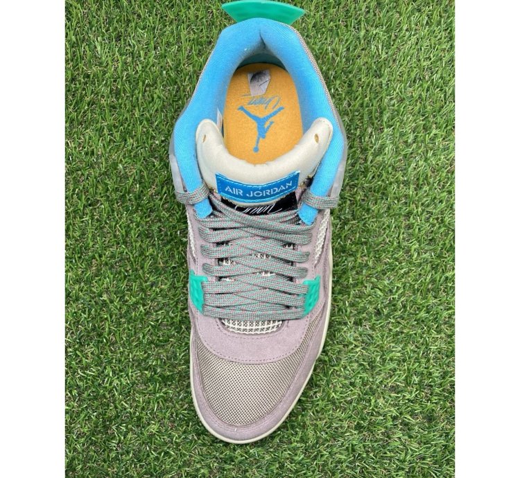 Union La Air Jordan 4 Retro Taupe Haze Worn 1-3x