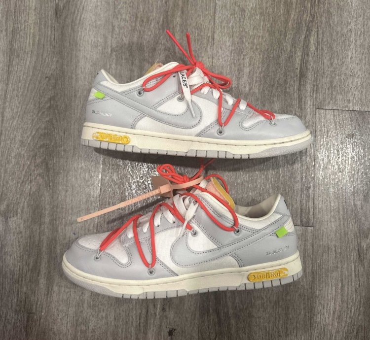 Off-white Dunk Low Lot 06 Of 50