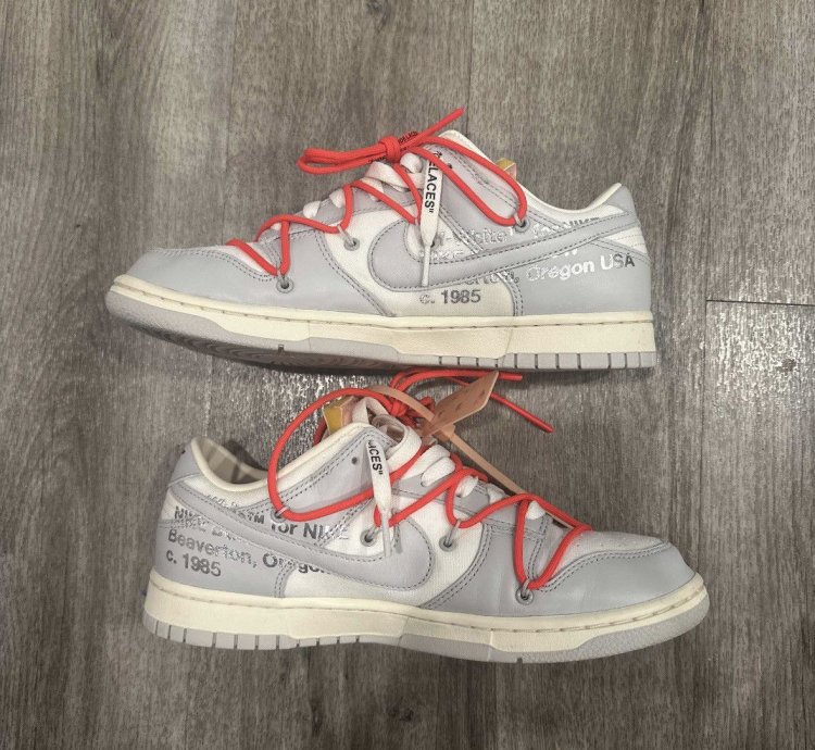 Off-white Dunk Low Lot 06 Of 50