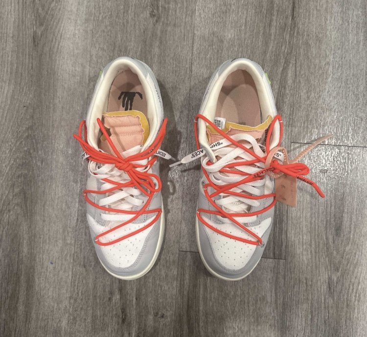 Off-white Dunk Low Lot 06 Of 50