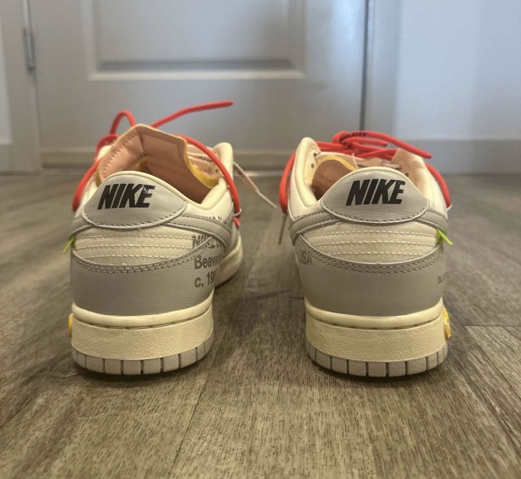 Off-white Dunk Low Lot 06 Of 50