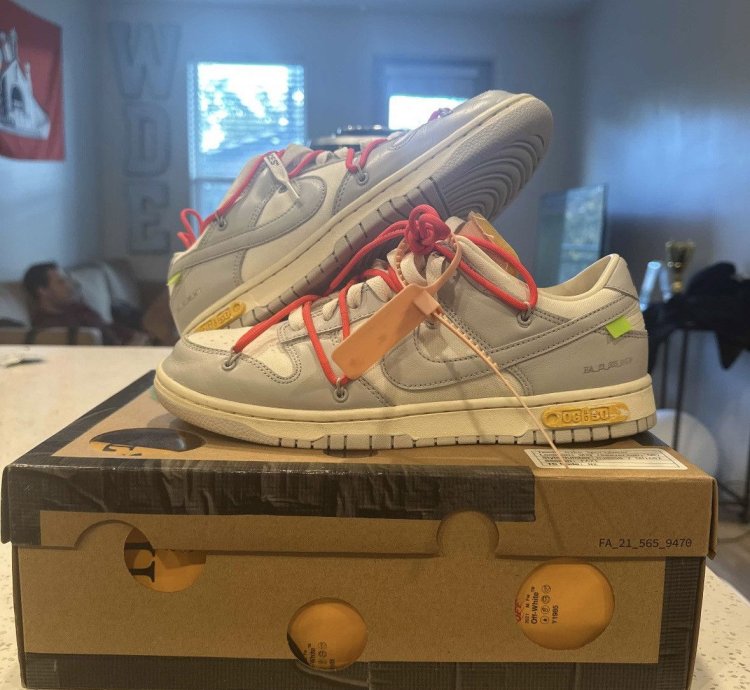Off-white Dunk Low Lot 06 Of 50