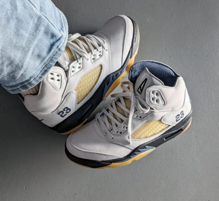Nike Air Jordan 5 A Ma Maniere Dawn Basketball Sneakers