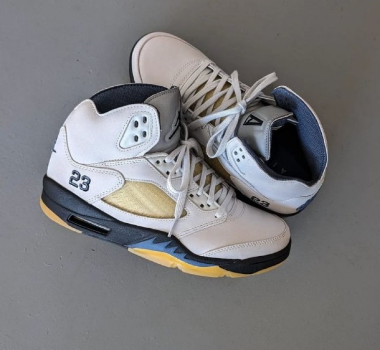 Nike Air Jordan 5 A Ma Maniere Dawn Basketball Sneakers