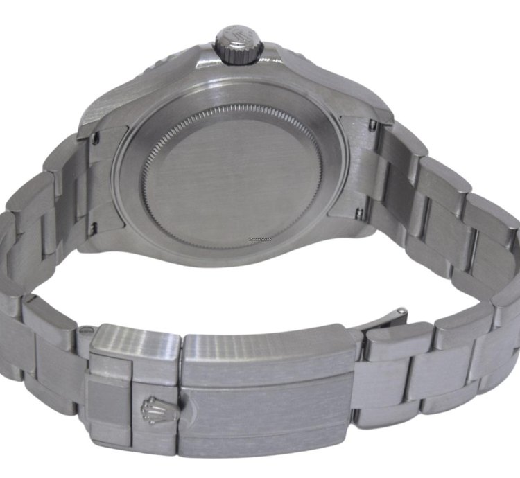 Rolex Yacht-master 42 New Rolex Yacht-master 42 Rlx Titanium Intense Black Dial Watch 24 226627